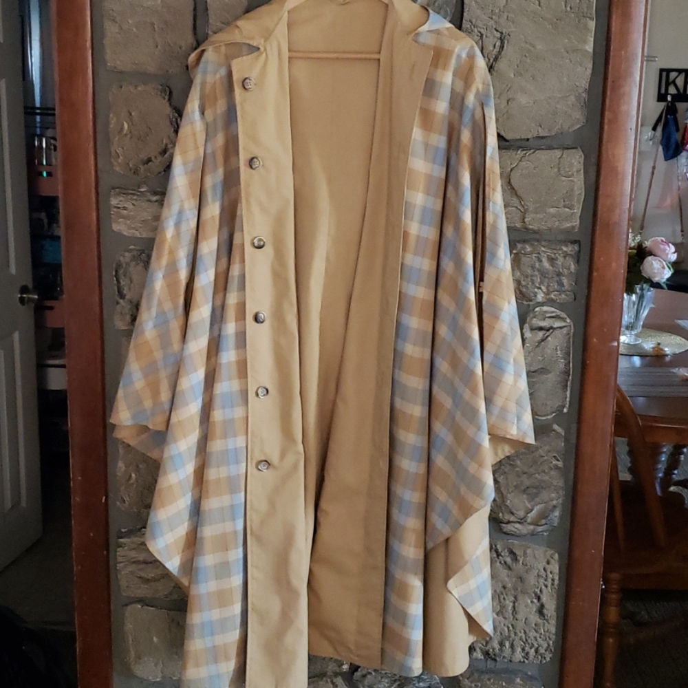 Ankle length, cape,poncho